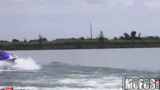 Mofos - Cutie 3-way on the seadoo