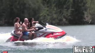 Mofos - Cutie 3-way on the seadoo
