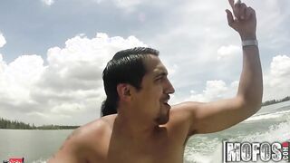 Mofos - Cutie 3-way on the seadoo