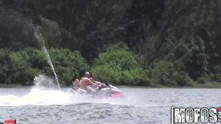 Mofos - Cutie 3-way on the seadoo