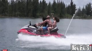 Mofos - Cutie 3-way on the seadoo