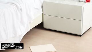 Family Massage - Blonde 19 Yo Loves Riding Her Stepdad’s Dick