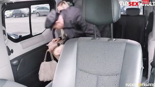 BONED INSIDE TRAFFIC Katie Sky Fucks Hard With Daddy On