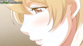Hentai amazing teen with big tits gets fucked hard