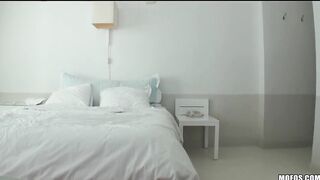 Turned On young bikini dark haired teenagers slut loses anal virginity "