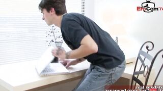 thin thin dark haired small boobies teenie yo pounded inside standing