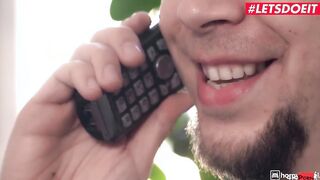 HORNYHOSTEL - (Ginebra Bellucci, Darrell Deeps) - Big Black Cock Pizza Boy Fucks His Top Client
