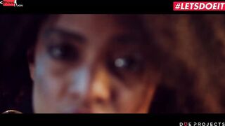 DOEPROJECTS - Superb Ebony Luna Corazon Gives Sexsual Oral Sex - LETSDOEIT
