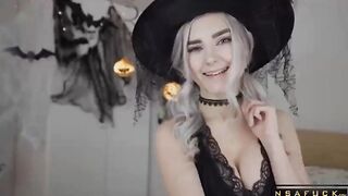 Cute Horny Stepsister Gets Facial and Sw