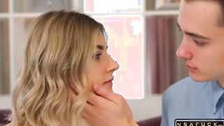 Stepsister with Perfect Tits Rides Chess Nerds Cock