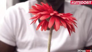 HORNYHOSTEL - huge african cock Sharing The Bed With Beauty Roommate Daisy Lee - LETSDOEIT