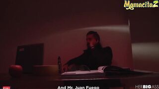 MAMACITAZ - Luna Castillo and Alex Moreno - Slutty Latina Takes African