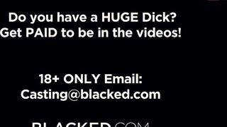 BLACKEDRAW Incredible nymphos share a bbc inside beauty three-way