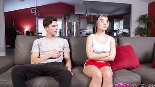 Hey big tits stepsis feel like pizza and a movie?