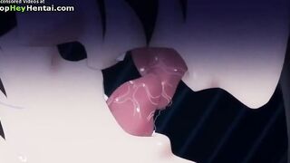 Hentai busty amazing teen gets fucked hard