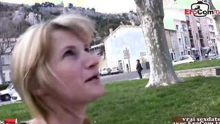 French blonde skinny step cougar try homemade anal