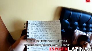 Exposed Latinas - I nailed my step daughter in her bed - Erika Ramírez