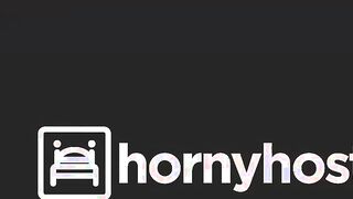 HORNYHOSTEL - Huge Boobed Claudia Bavel Ends Up Fucking Long Dick For Directions - LETSDOEIT