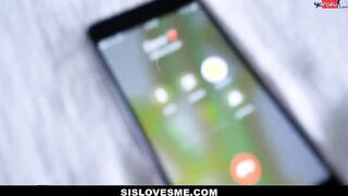 Sislovesme- Gf Catches Stepsis Sucking my Cock