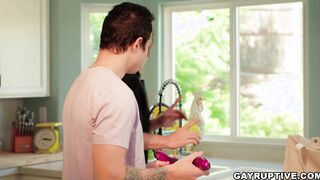 Handsome teacher Calvin Banks bareback Jayden Marcos