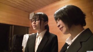 Japanese female employees take part into a cheating wives group sex 2