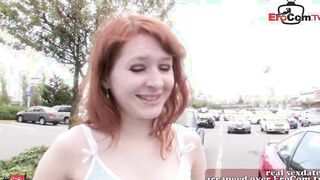 british small melons redhead 19 yo try porn