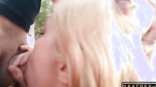 Redhead Stepsister Sucked and Hard Fucke
