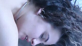 Beautiful girl bangs her ex-boyfriend
