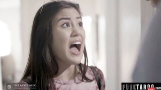 Kendra Spade Caught Wetting Herself by Stepdad