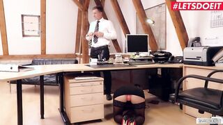 LETSDOEIT - Slutty Secretary Is Hungry For Penis At Work