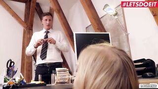 LETSDOEIT - Slutty Secretary Is Hungry For Penis At Work