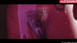 DOEPROJECTS - Dirty Cutie Dark Hair Henessy Plays With Milk And Sucks Cock - LETSDOEIT