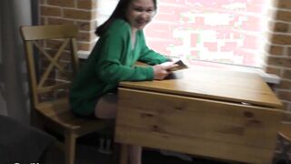 Fucked Daughter his neighbor's ! Cute student girl