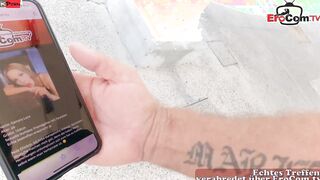 Outside Sex Date with a erotic blonde 19 Year Old bimbos with tiny hooters