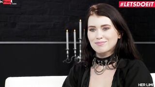 HerLimit - Misha Cross Horny Polish Bimbo Getting Her Asshole Gaped By A Gigantic Ebony Penis