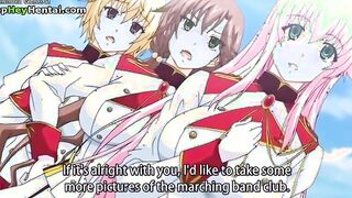 Hentai student fucks beautiful busty college girls