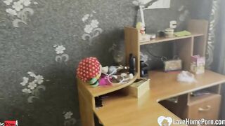 Mistress demands filthy sex on the floor