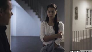 Latina babysitter impregnated by old man