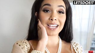 LETSDOEIT - Paige Owens & Aaliyah Hadid Seduce And Banged!! Rich Businessman