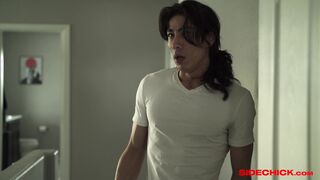 SIDECHICK Caught my stepbro with Veronica Church