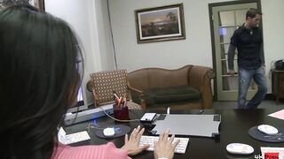 Claudia Seduces Her Partner And Soon Has Him Licking And Fucking Her Snatch
