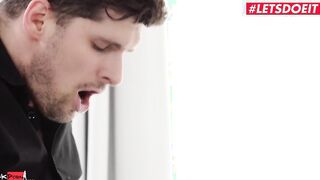 WHITE BOXXX - (Kristof Cale, Jia Lissa) - Blindfolded Red Haired beauty Has Extreme Shaking Orgasms From Hardcore Fucking