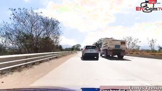 HEAD PICK UP - German tourist meets and sucks Mexican