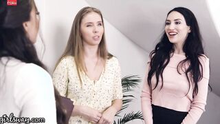 GIRLSWAY Wedding Planner Gia Paige Scissors Lena Paul & her Ex-Fiance-To-Be