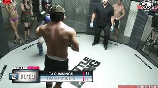Blonde skank with small melons anal nailed in a boxing