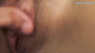 Adorable hoe has fun with my dick. Cum on body.
