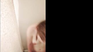 Goddess 19 year old taking a shower