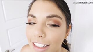 hot hispanic bimbo gets her vagina rocked. Gorgeous freaky whore
