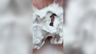 Submissive twat shaving maintenance for her Sir, Ep3