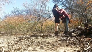Sex Adventure: Sweet 18 Year Old Rough Boned into the Forest